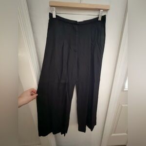 Tracy Reese size 2 black flowy dressy wide leg pants. Pockets. Wide. Flowy.